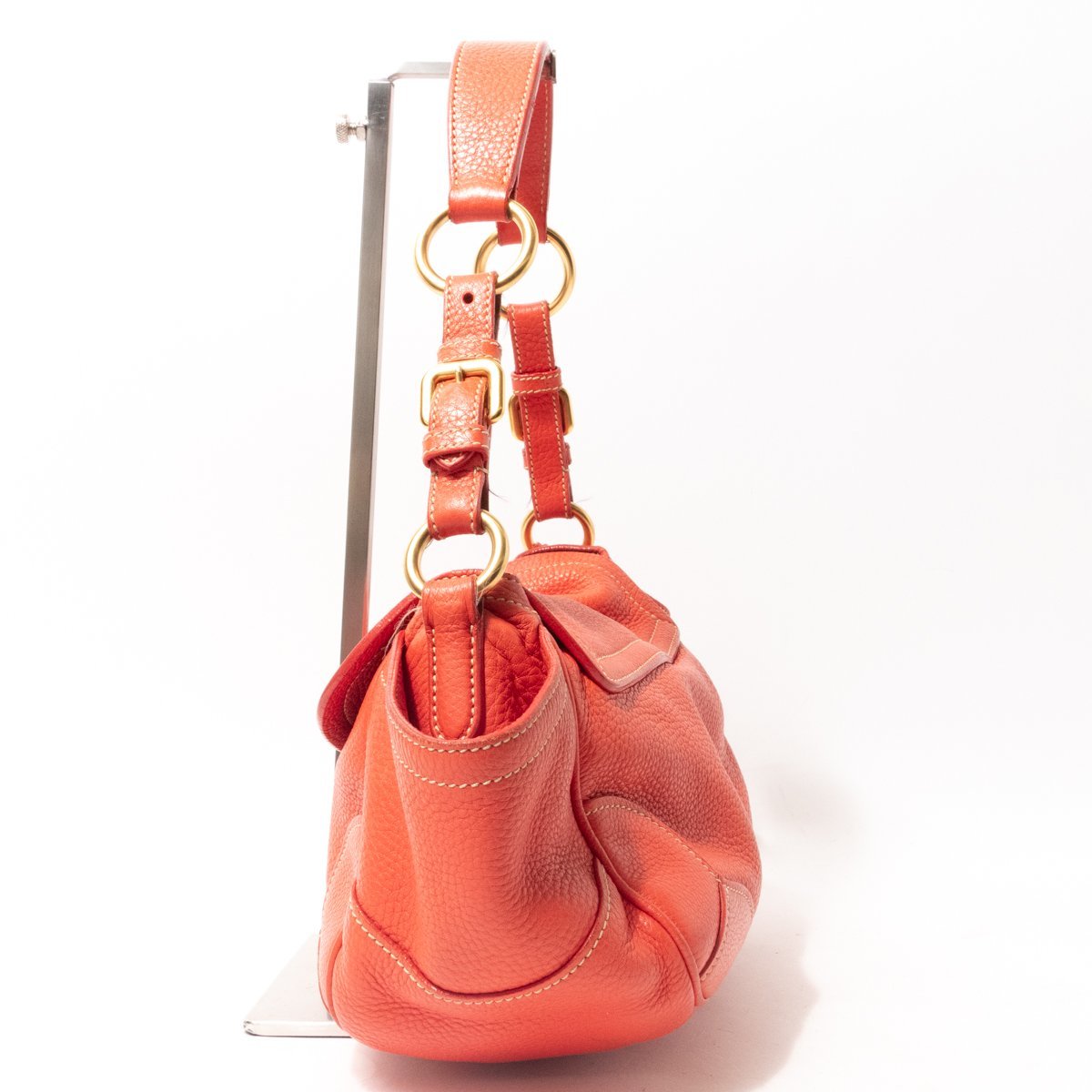 1円スタート】PRADA プラダ イタリア製 ショルダーバッグ 肩掛け 