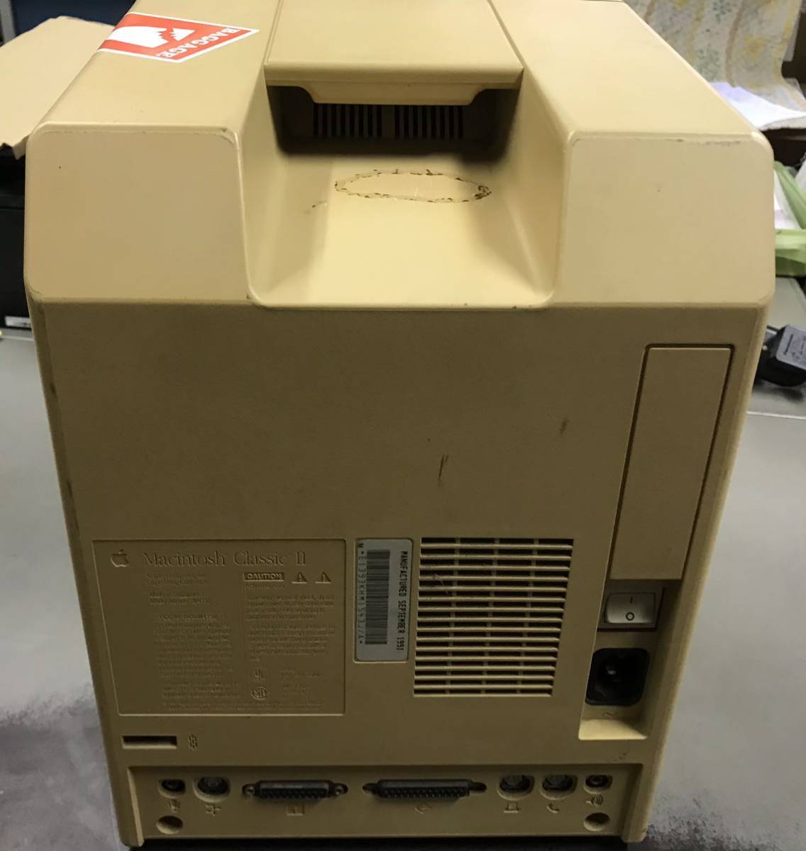 ジャンク Old Mac Classic II 部品取 ジャンク Classic II ジャンク