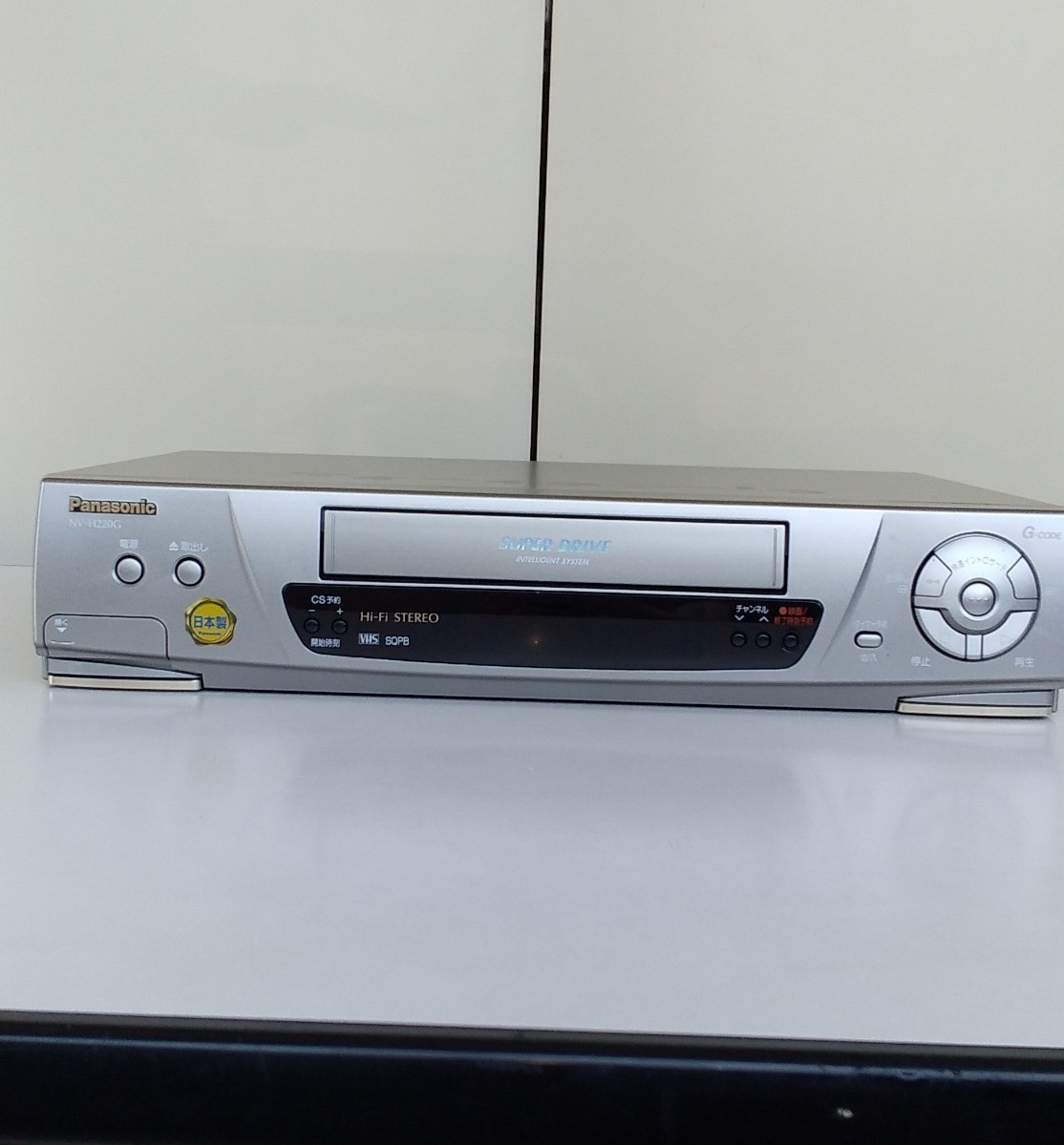 パナソニック VHSビデオデッキ NV-HXB10 リモコン AVケーブル