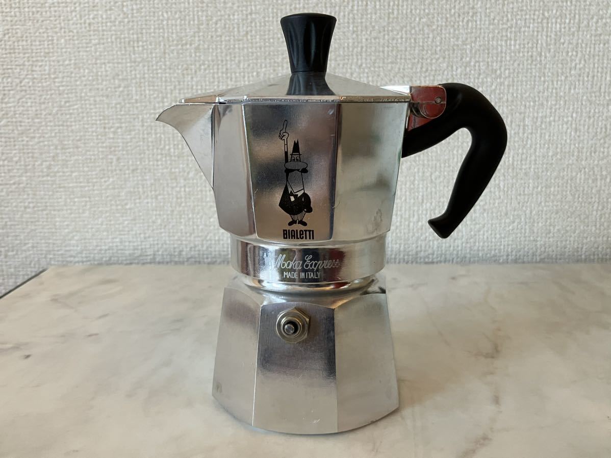 BIALETTI モカエキスプレス 2カップ用 直火式エスプレッソメーカー イタリア製 ビアレッティ 2カップ用 Bialettiモカエキスプレス ( モカインダクション ２杯用