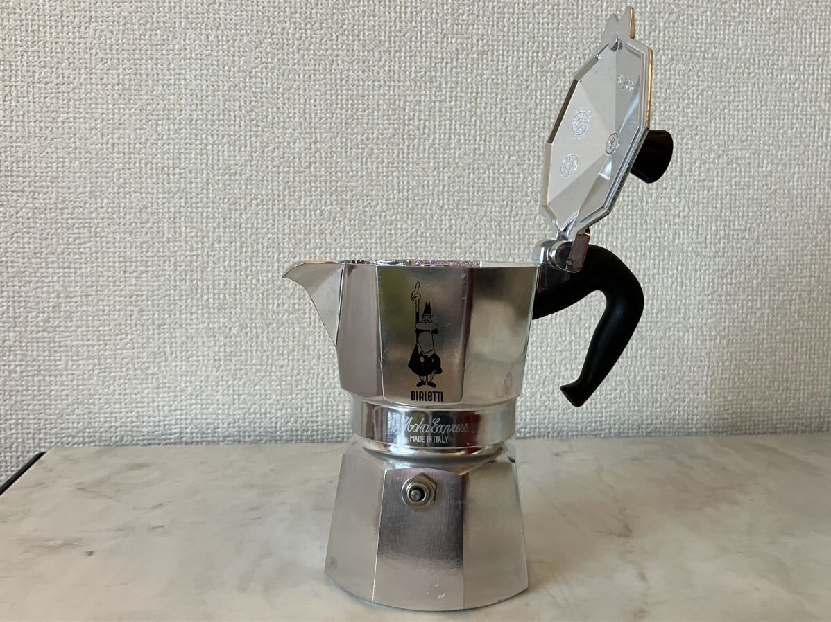 BIALETTI モカエキスプレス 2カップ用 直火式エスプレッソメーカー イタリア製 ビアレッティ 2カップ用 Bialettiモカエキスプレス ( モカインダクション ２杯用