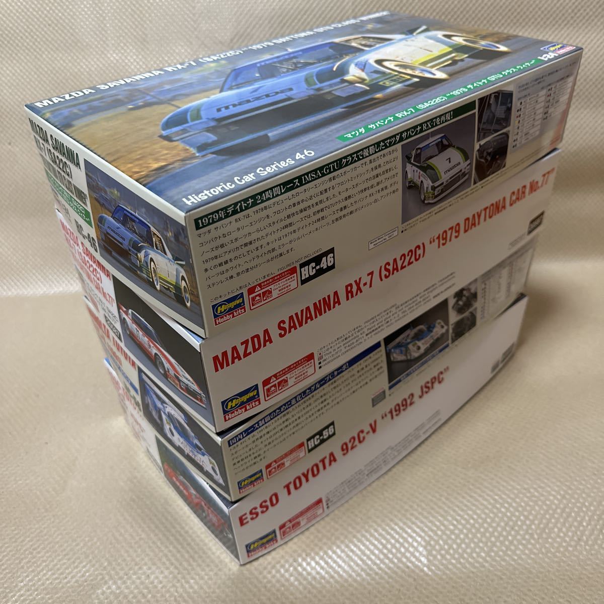 サバンナ マツダ RX-7 1⁄24 | ハセガワ (SA22C) (SA22C) 後期型 前期型 GT 中期型 RX-7(SA22C) ターボ 0 リミテッド畠中浩
