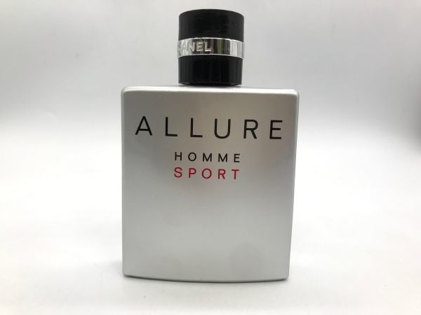 【16533】CHANEL シャネル ALLURE HOMME SPORT アリュール オム スポーツ オードトワレ 100ml 総重量304ｇ 経年保品 中古品 コンパクト便