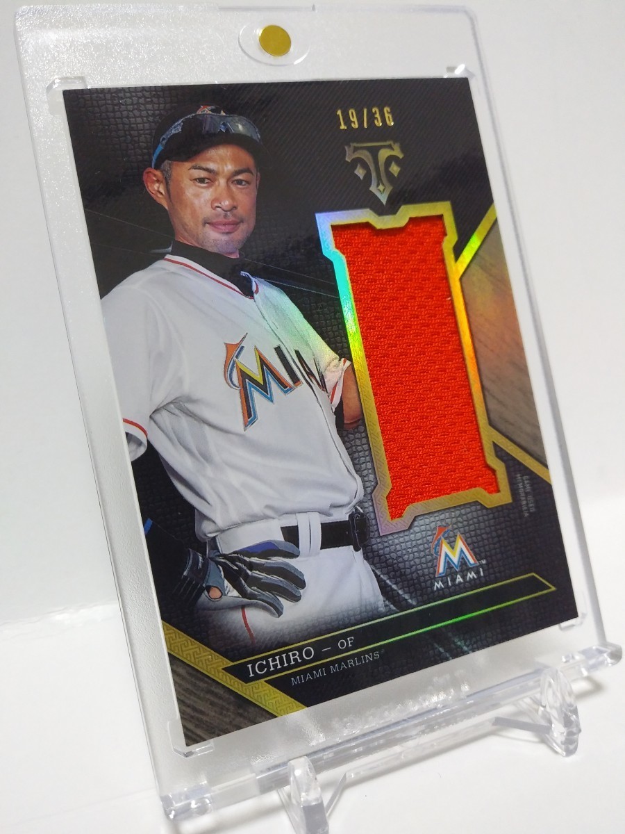 36枚限定】イチロー/2016/Topps/TRIPLE THREADS/GAME-USED 36枚限定】イチロー/2016/Topps/TRIPLE THREADS/GAME-USED
