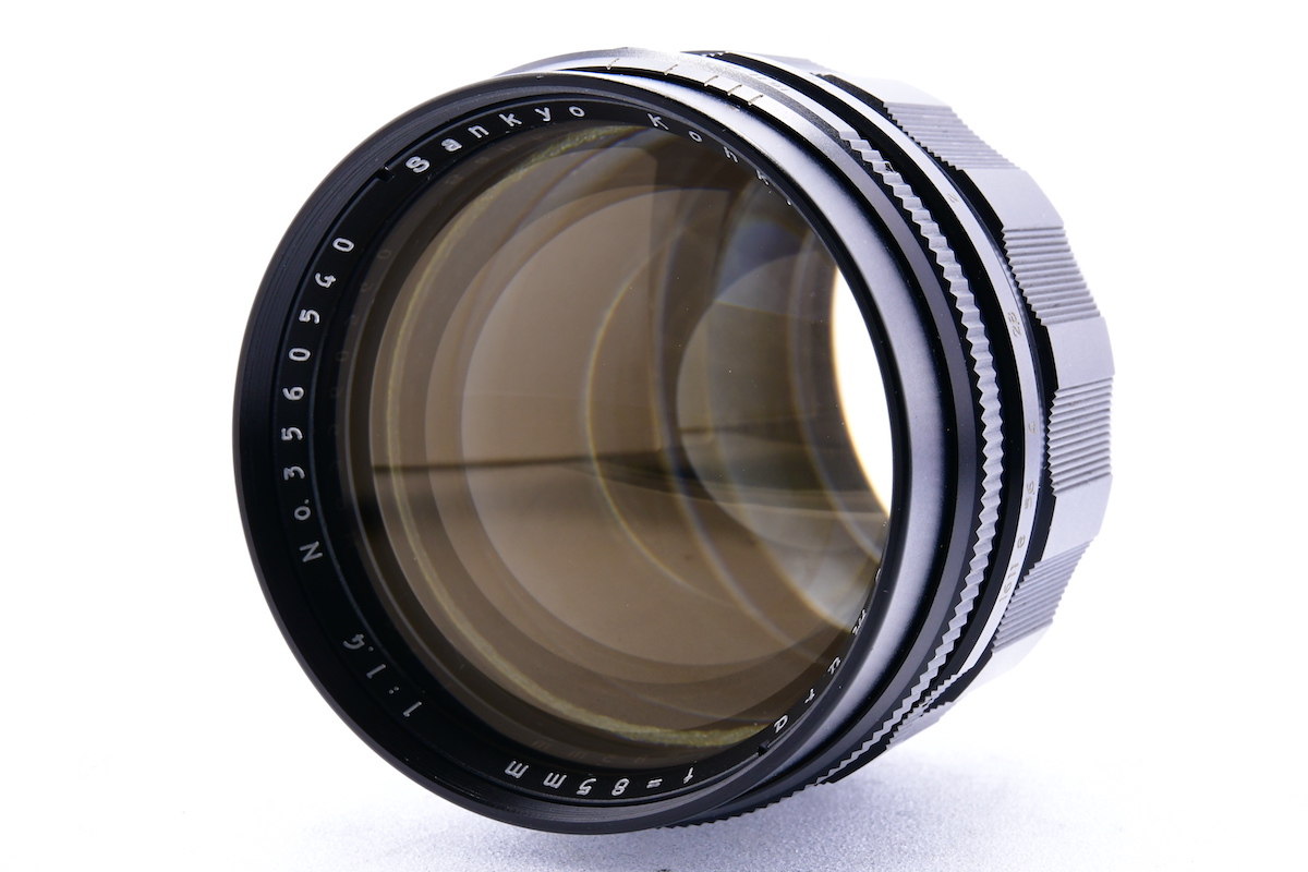 三協光機 KOMURA 85mm F1.4 コムラ マウント不明 中望遠単焦点 大口径