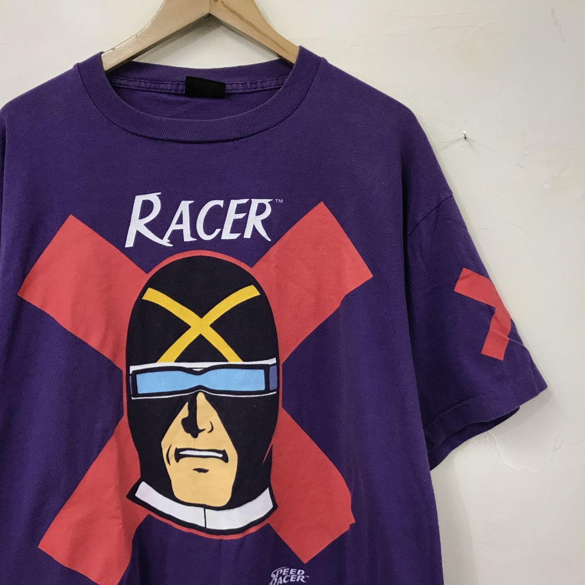 S895-D◇90s◇USA製◇ SPEED RACER スピードレーサー マッハGOGO 半袖T