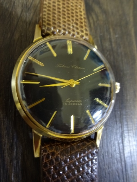 ★ TAKANO Chateau / 19JEWELS ◇ MEN'S WATCH 【 稼働品 / 現状渡し 】