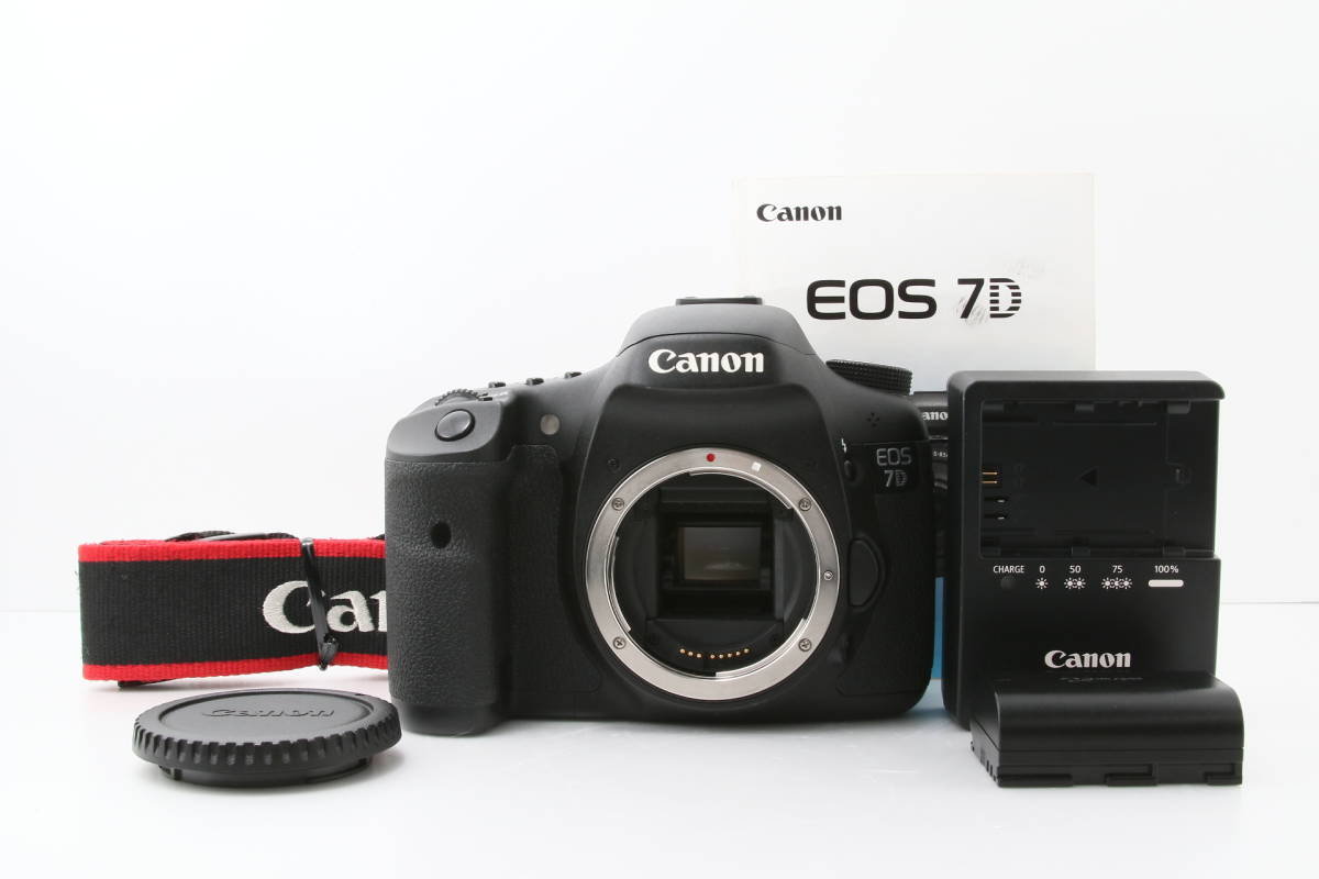 【美品】キャノン Canon EOS 7D ボディ 《防塵・防滴、APS-Cフラグシップ》　　　　　　　　　　　　　　　　　　　　　　　　KK017307001
