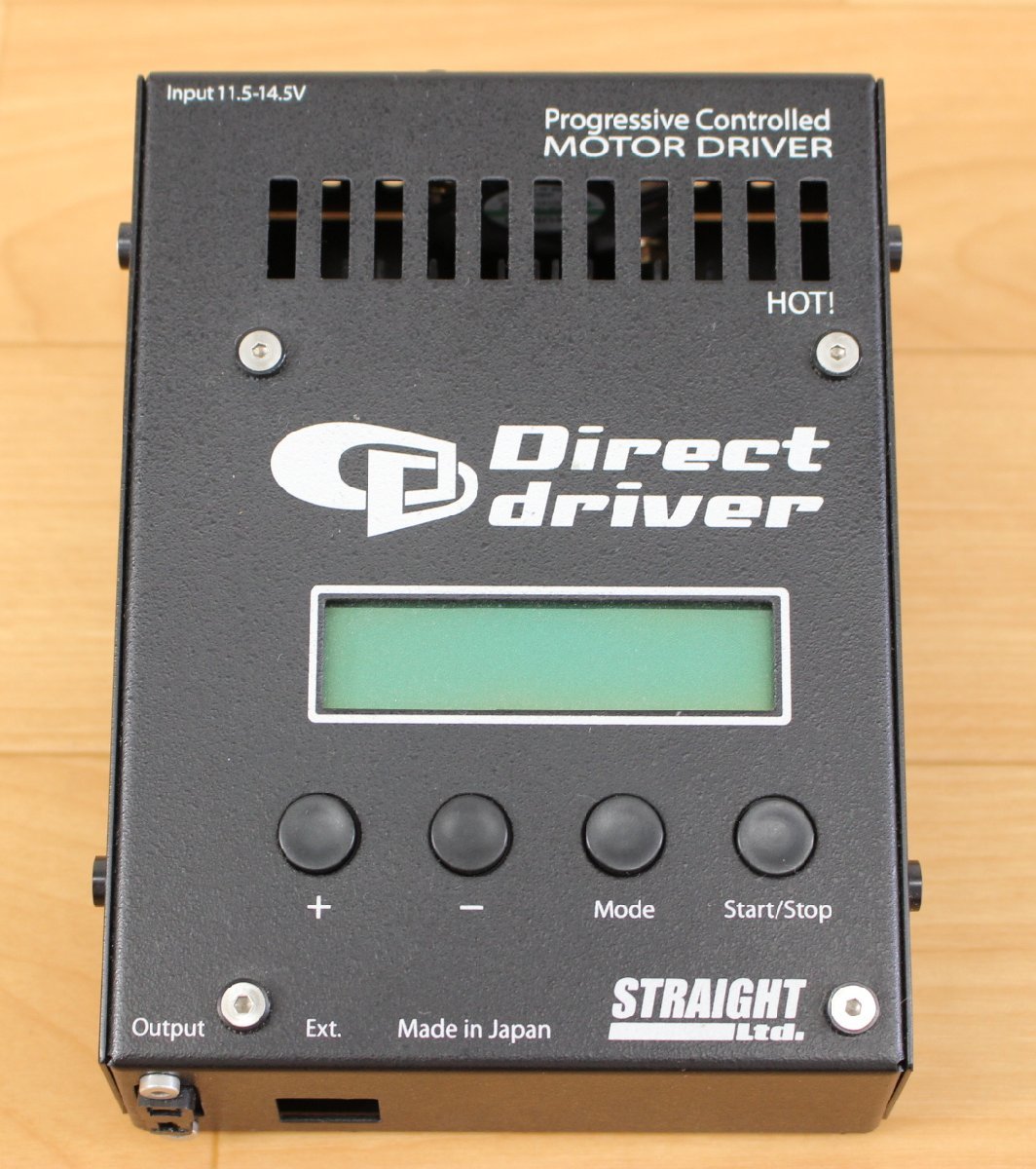 【貴重美品】モーター慣らし機 straight Direct d 貴重美品モーター慣らし機 straight Direct STRAIGHT Direct driver
