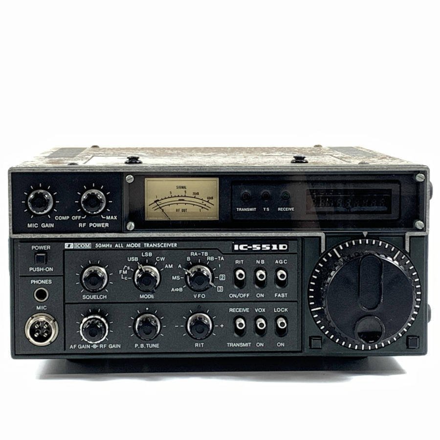 50MHz ICOM IC-551 アイコム オールモード IC-551D Yahoo!オークション