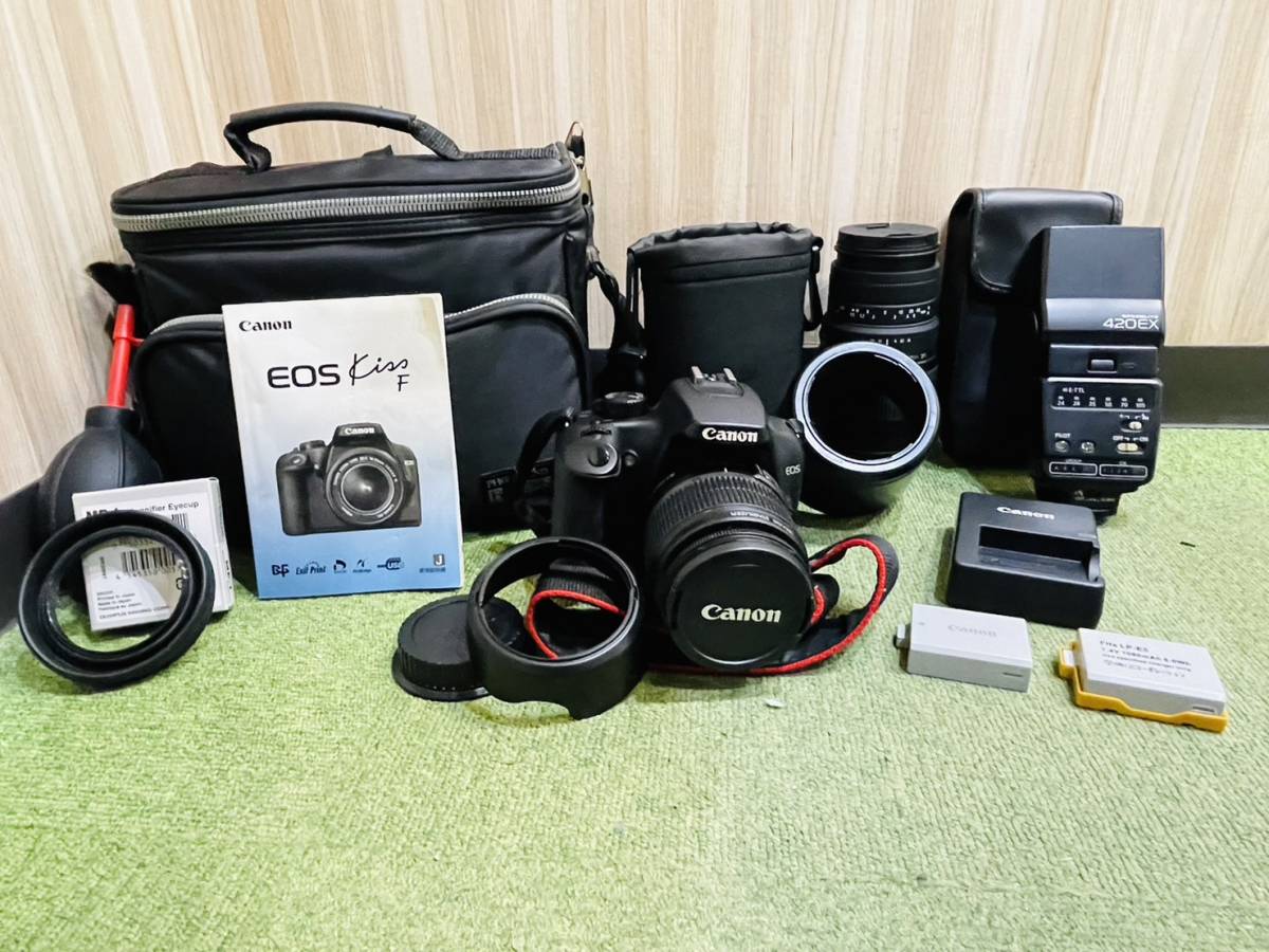 ✨シャッター新品級 Canon EOS kiss x4 一眼レフ スマホ転送 Canon EOS KISS X4 【ボディ】付属品4点※レンズなし付属品 EOS X4