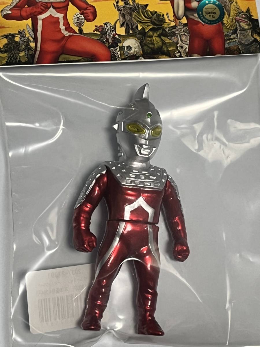 ソフビ⁄MAX MAXTOY ウルトラセブン メタリックレッド 墓場の画廊限定