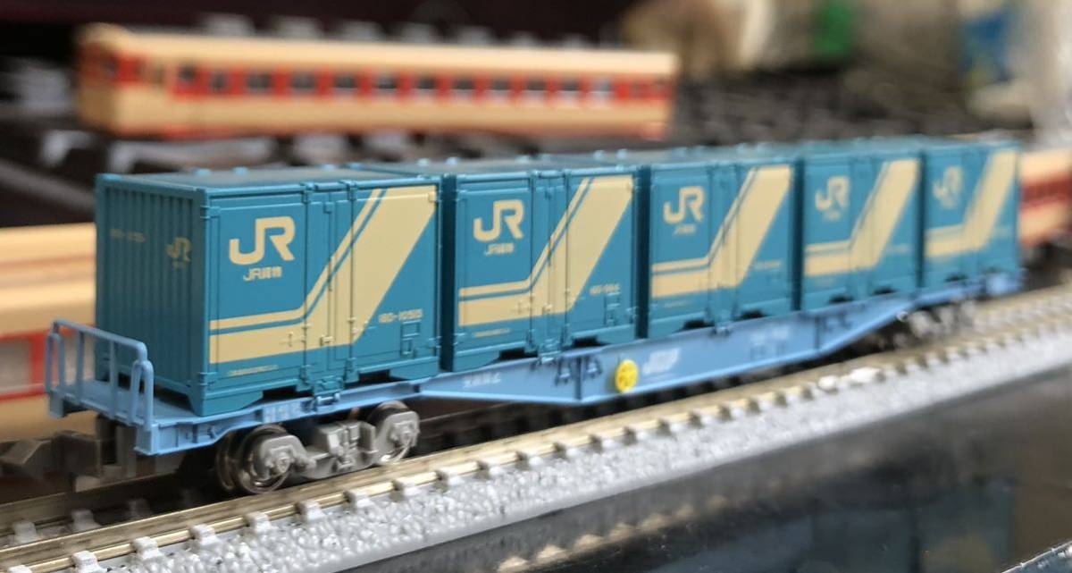KATO コキ104-1612 コンテナ付 (10-317セットより1両) 貨物(貨物列車