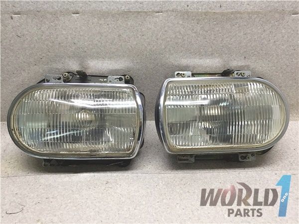 PR91 いすゞ ベレット 純正 ヘッドライト ブラケット 左右セット 灯火類 ランプ レンズ 1600GT ファストバック 旧車