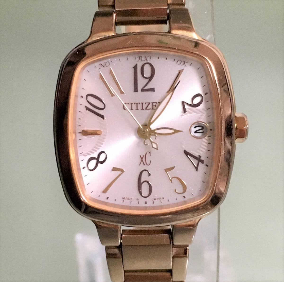 ☆稼動品☆CITIZEN シチズン/XC クロスシー☆電波ソーラー☆H058 