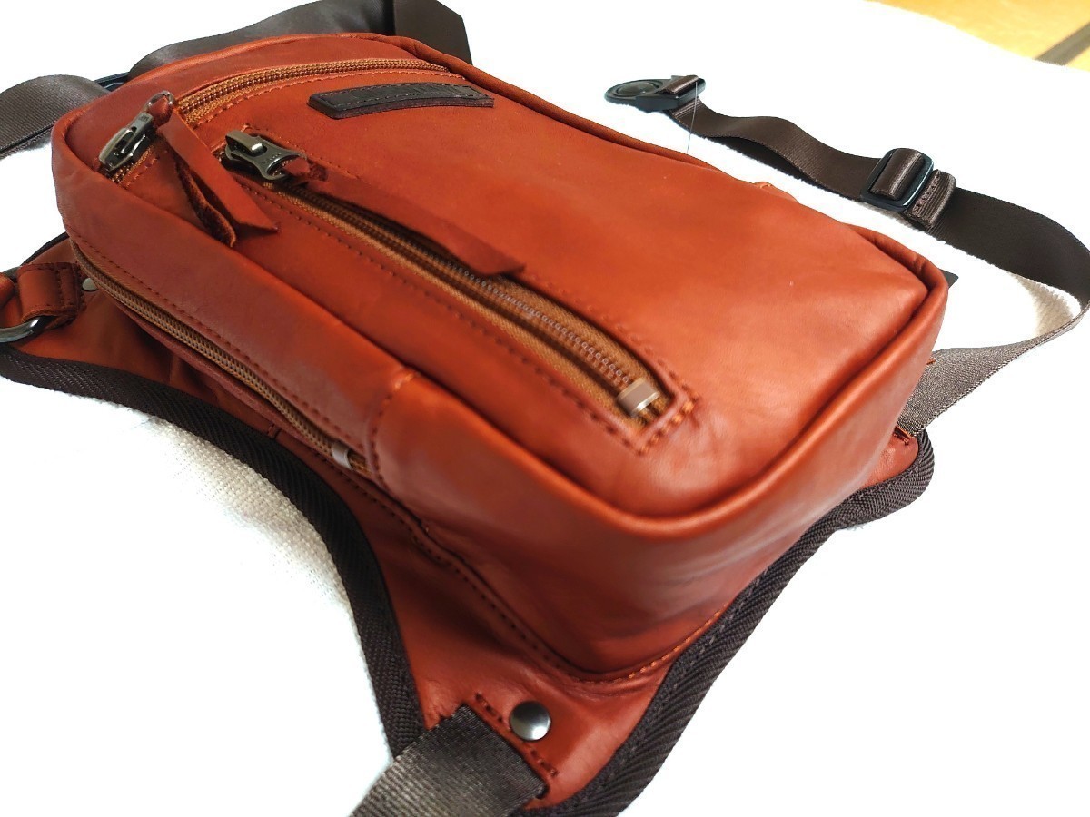 クシタニ K-3578 2WAY LEG BAG2 2ウェイレッグバッグII ブラウンの入札