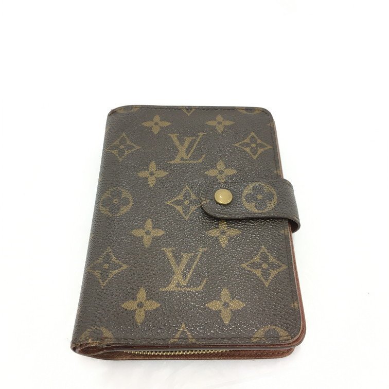 【BGAP0042】Louis Vuitton ルイヴィトン モノグラム ポルトパピエジップ M61207/SP1010