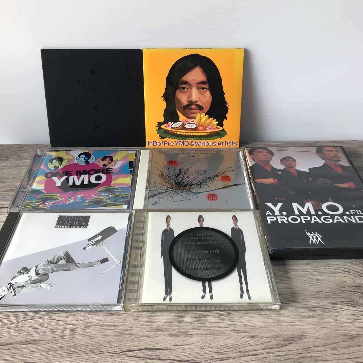 坂本龍一 YMO 高橋ユキヒロ CDアルバム DVD まとめ売り 7枚セット ウラ
