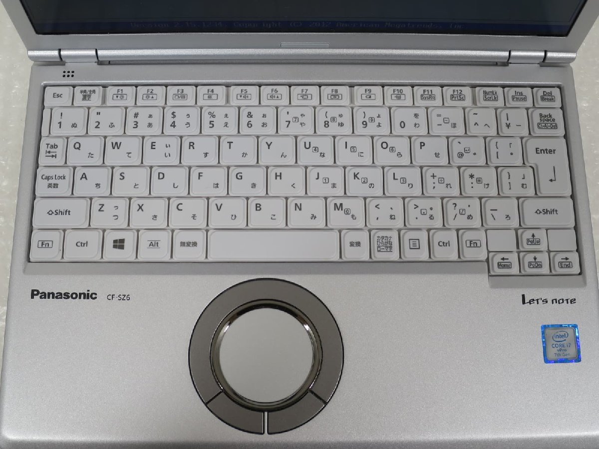 ○○【ジャンク】Panasonic Let's note CF-SZ6SFUVS / i7-7600U / 16GB
