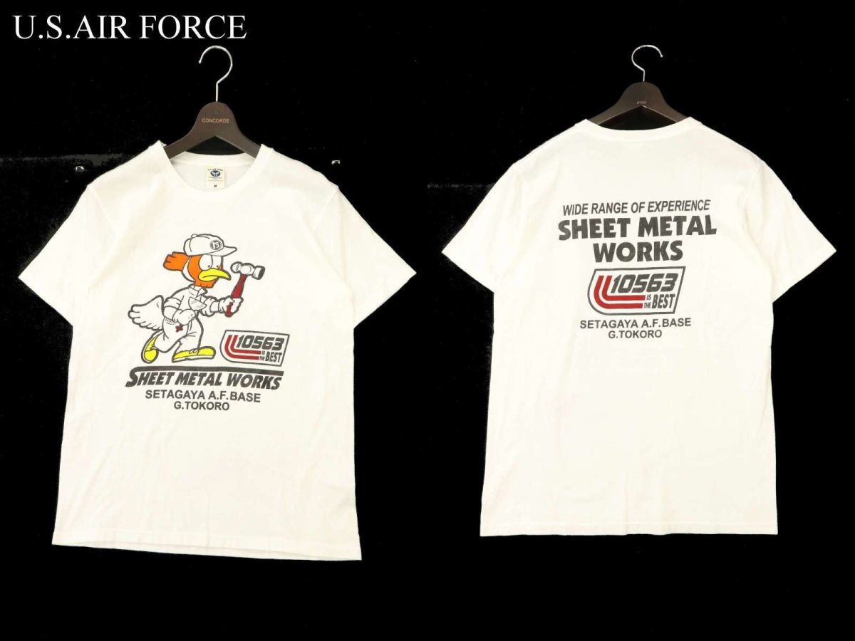U.S.AIR FORCE SETAGAYA af base 世田谷ベース 春夏 半袖 プリント