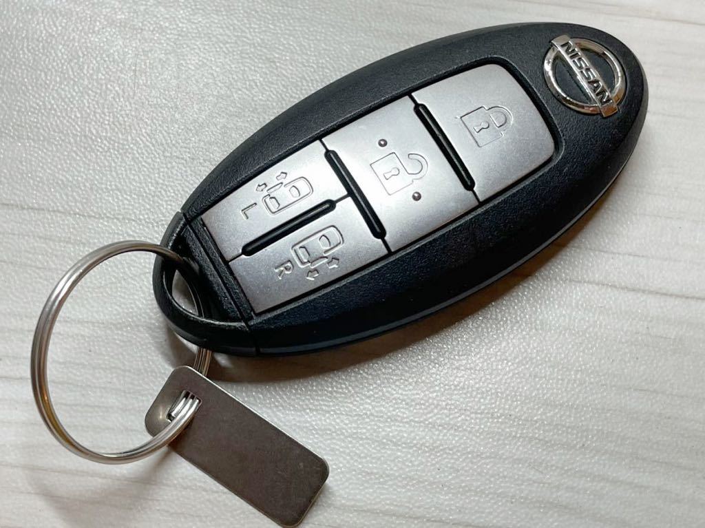日産 純正 スマートキー 4ボタン 基盤 BPA2N-41 007YUUL0454セレナ C26 エルグランド E52 両側電動スライドドア ラフェスタ キーレス