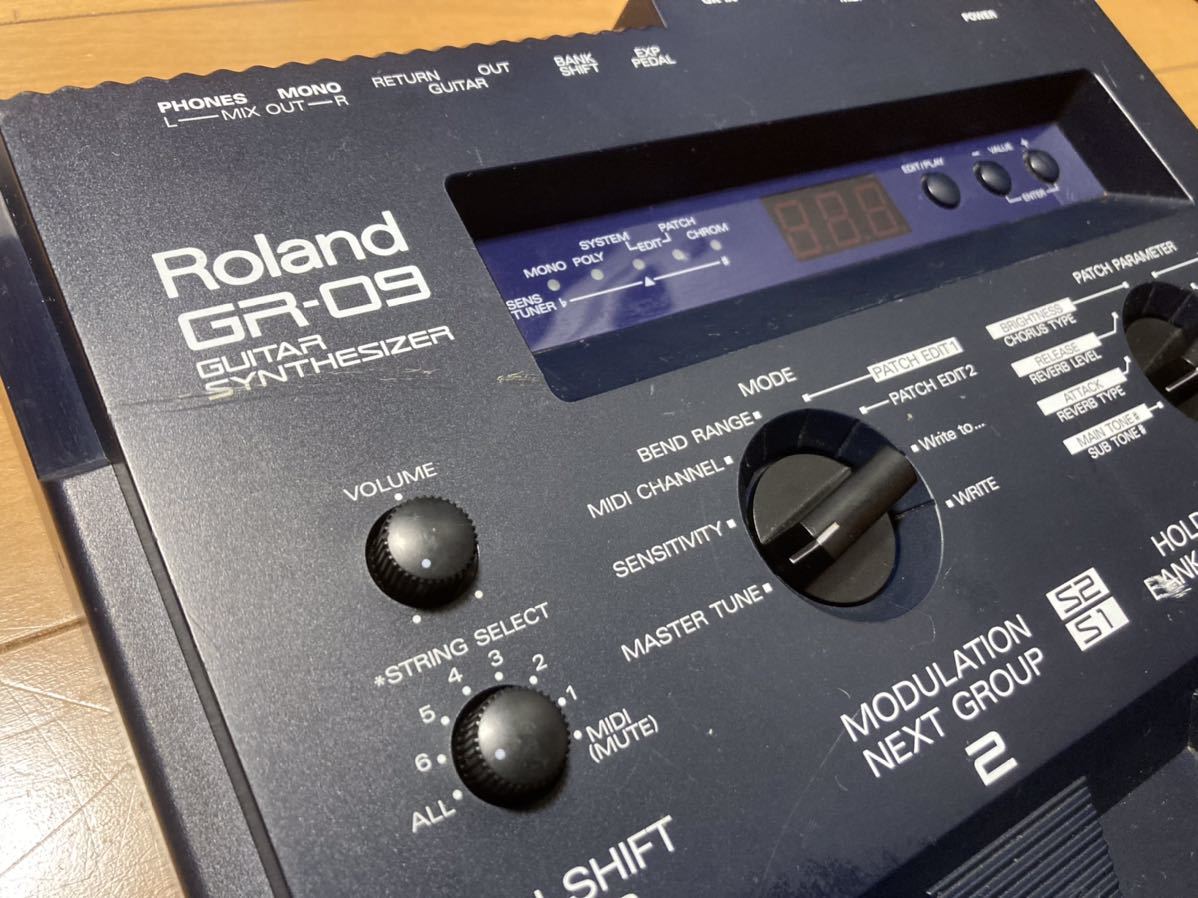 Roland GR-09 ギターシンセサイザー/ローランド ジャンク Roland GR-09 MIDI ギター シンセサイザー ジャンク ローランド 【公式
