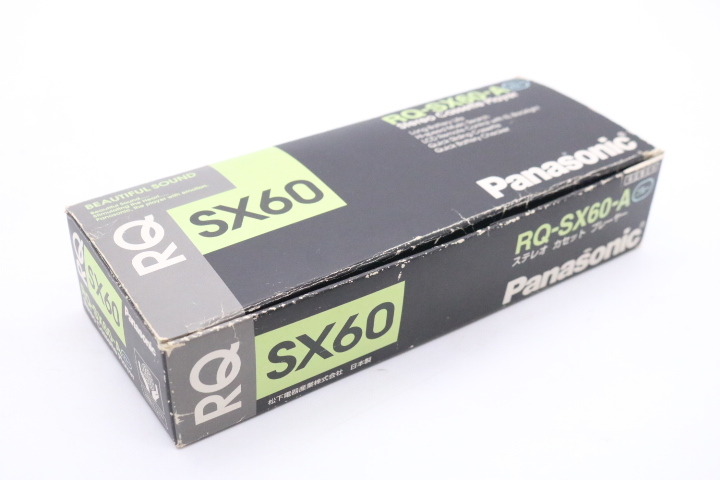 ト石 Panasonic ステレオカセットプレーヤー RQ-SX60 -A ブルー
