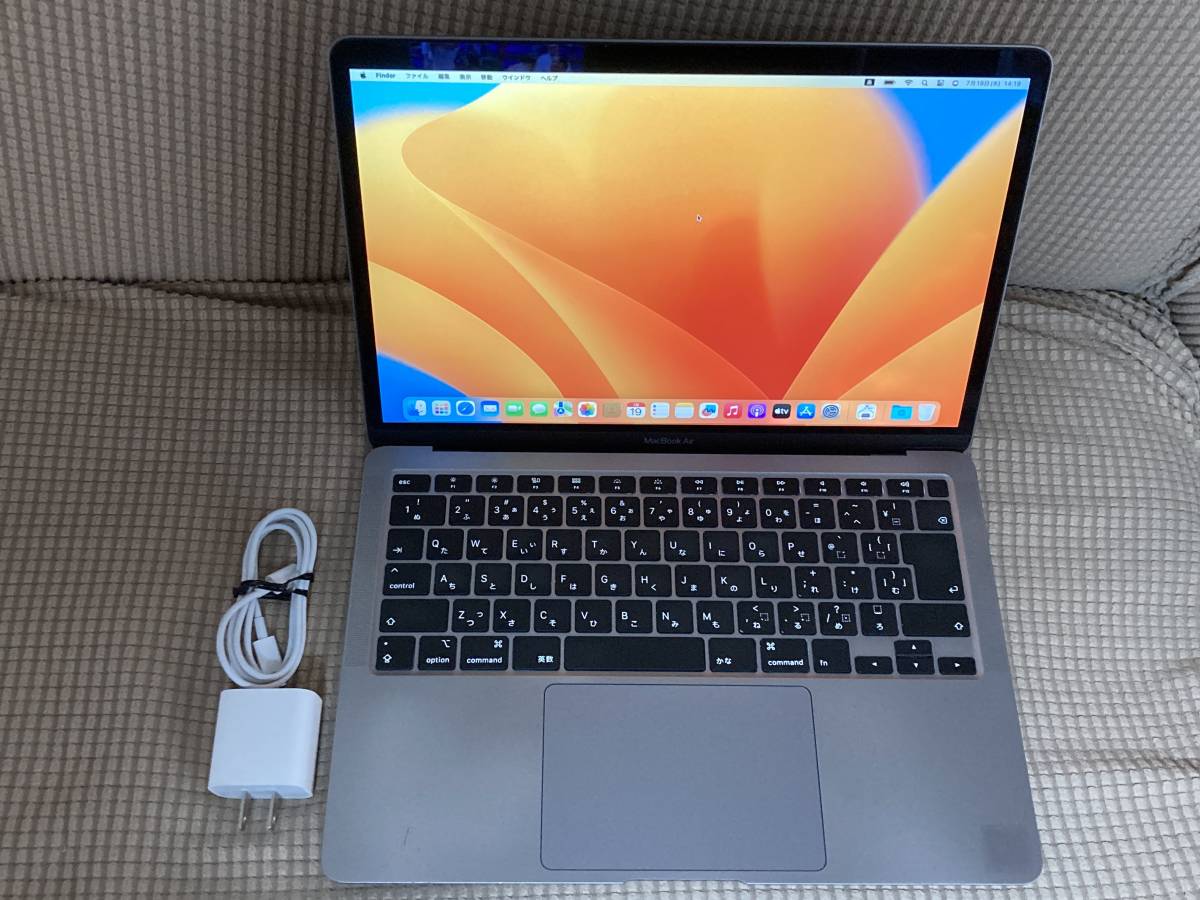 MacBook Air 2020 A2179 Core i3/1.1GHz 8GB/256GB スペースグレー