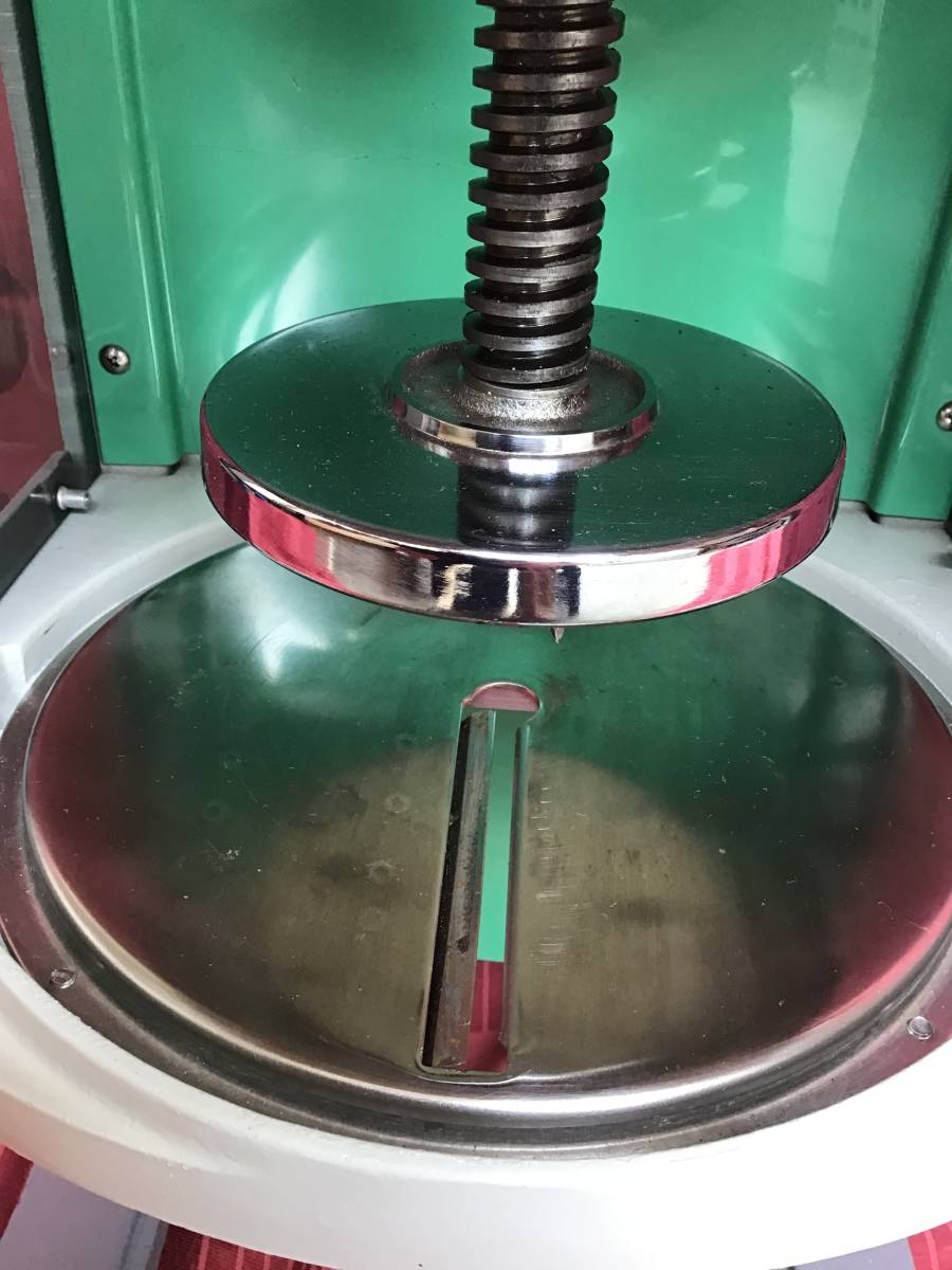 初雪】HF-800N 氷削機 アイススライサー 業務用かき氷機【動作確認済 