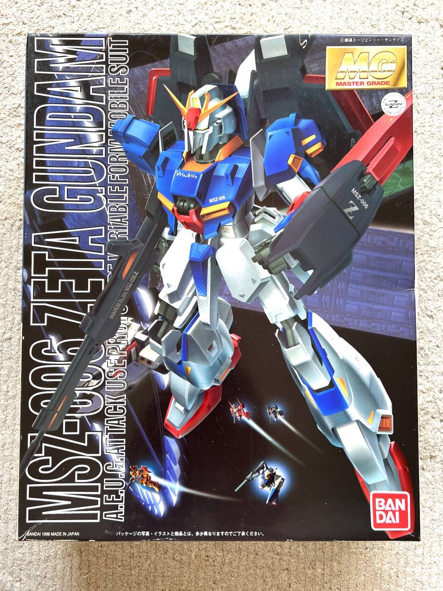 ☆バンダイ 1/100 MG 機動戦士Zガンダム MSZ-006 可変型試作モビル