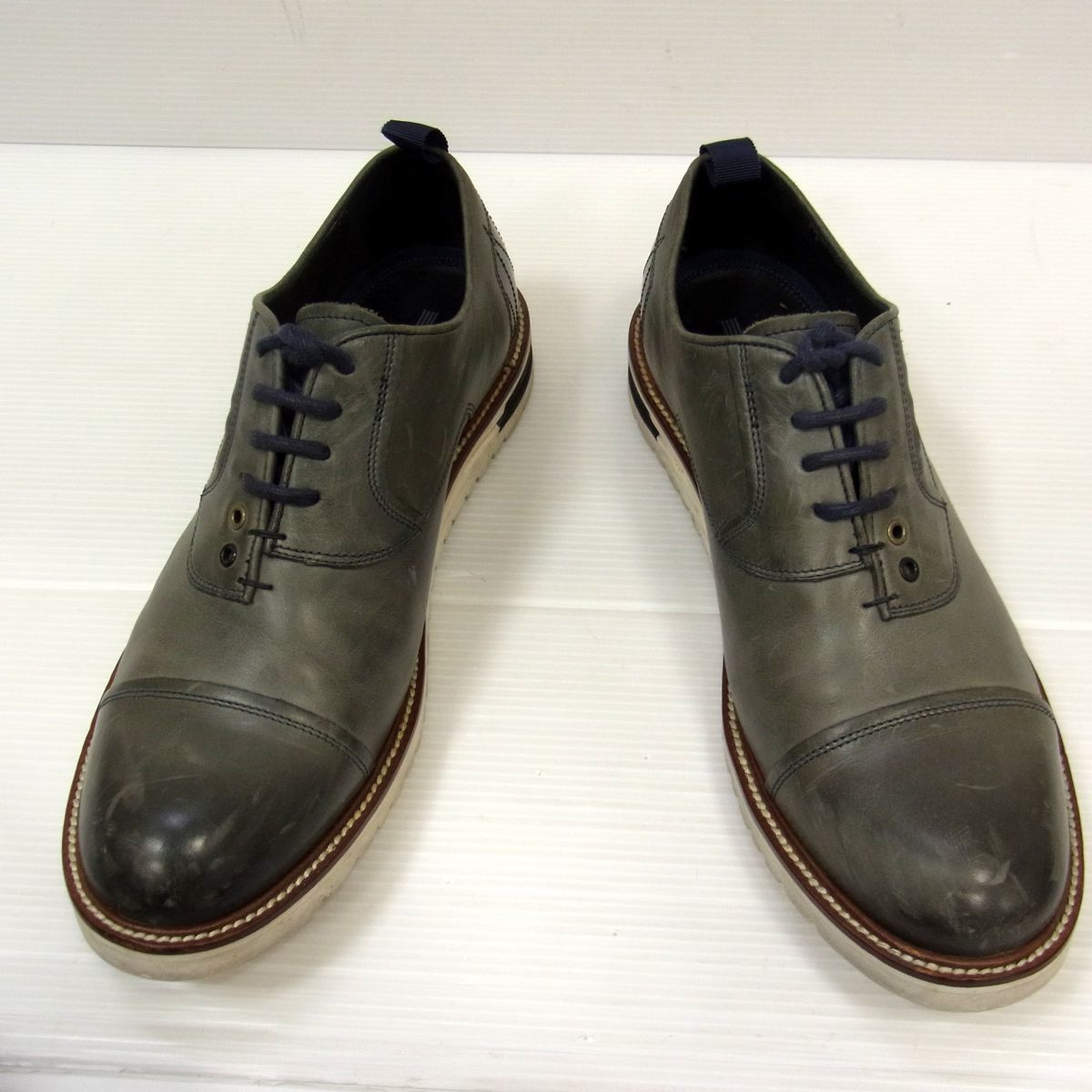 限定価格ランバンオンブルー ストレートチップ レザーシューズ メンズ 26cm ◇LANVIN en Blue ランバン オンブルー ストレートチップ レザー