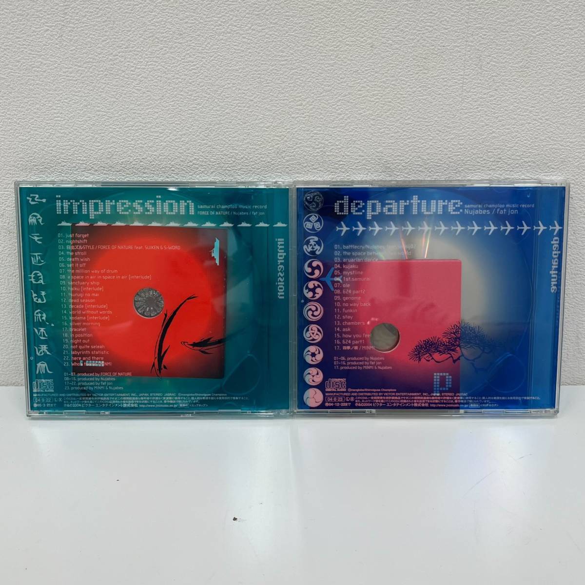 impression departure SAMURAI CHAMPLOO サムライチャンプルー Nujabes 