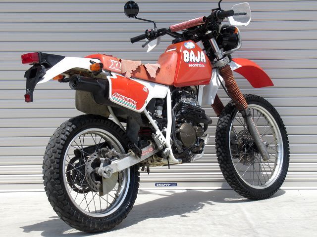 茨城 不動 現状 ホンダ XLR 250 バハ BAJA MD22 モトクロス オフロード  