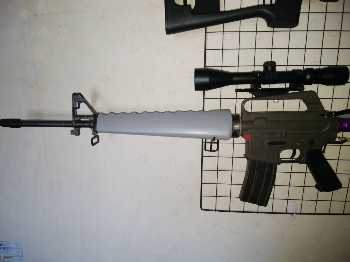 東京マルイ　スタンダード電動ガン　M16A1　ライトウエイトカスタム　　ジャンク品を修理