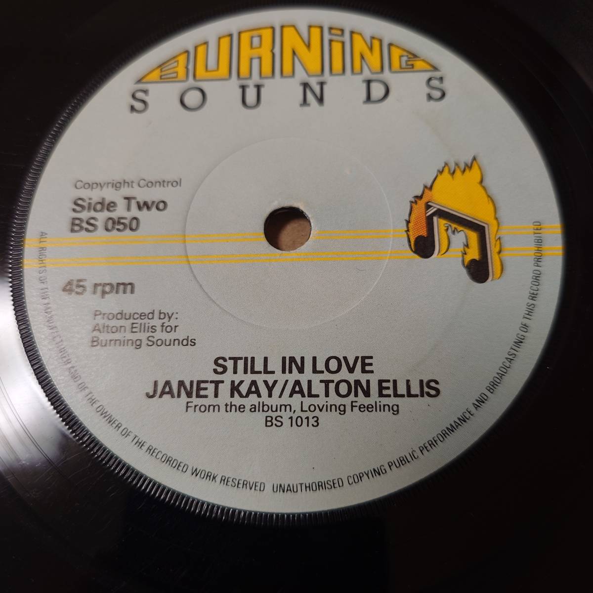 Janet Kay & Alton Ellis - Still In Love / Loving You // Burning 