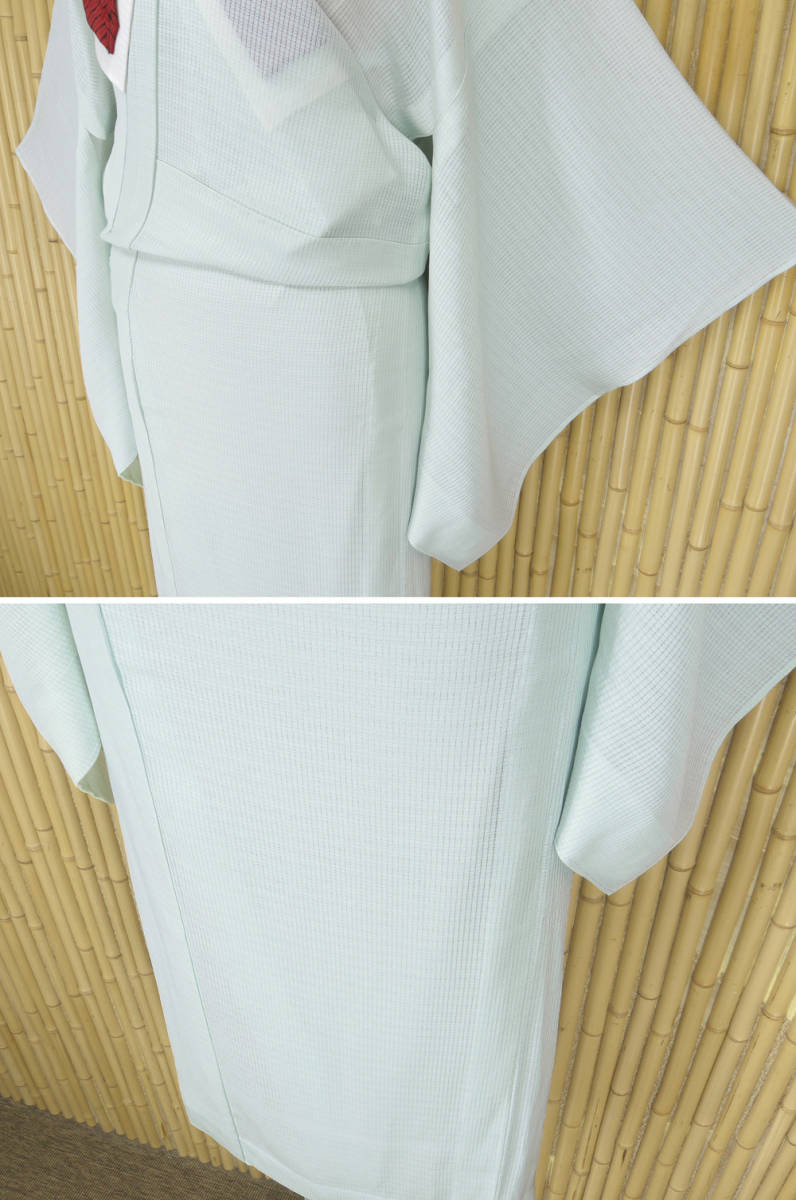 【京かんざし】n-176★洗える正絹 「ふるるん」夏物/絽 長襦袢 躾糸付未着用★即決送料無料！