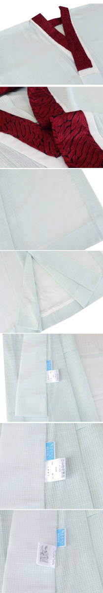 【京かんざし】n-176★洗える正絹 「ふるるん」夏物/絽 長襦袢 躾糸付未着用★即決送料無料！