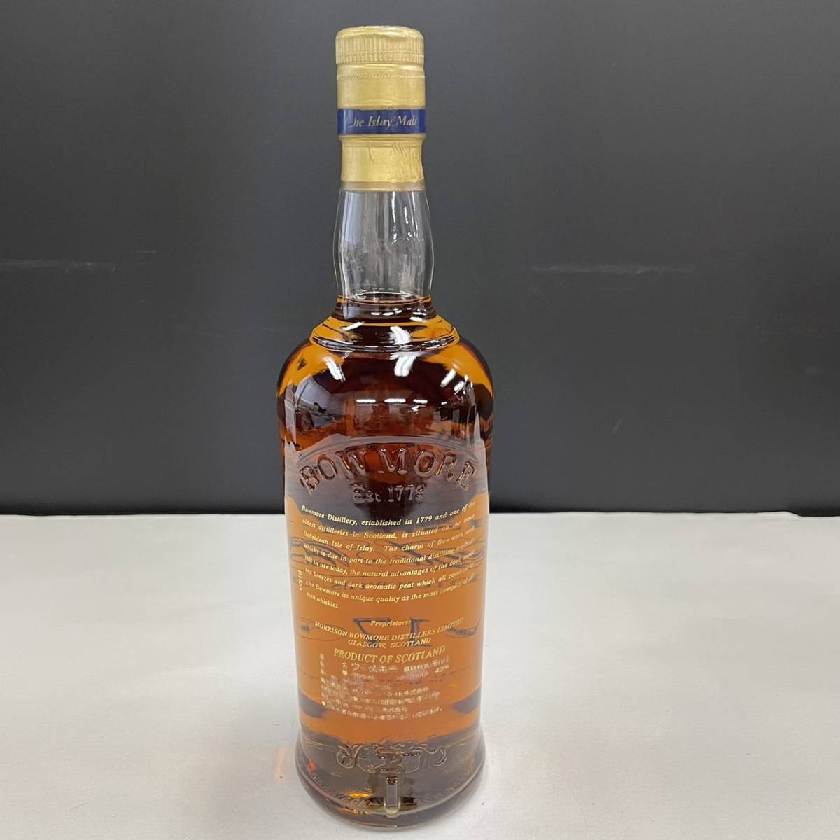 B081-74 酒 BOWMORE 17YEARS ボウモア 17年 SCOTCH WHISKY スコッチ 