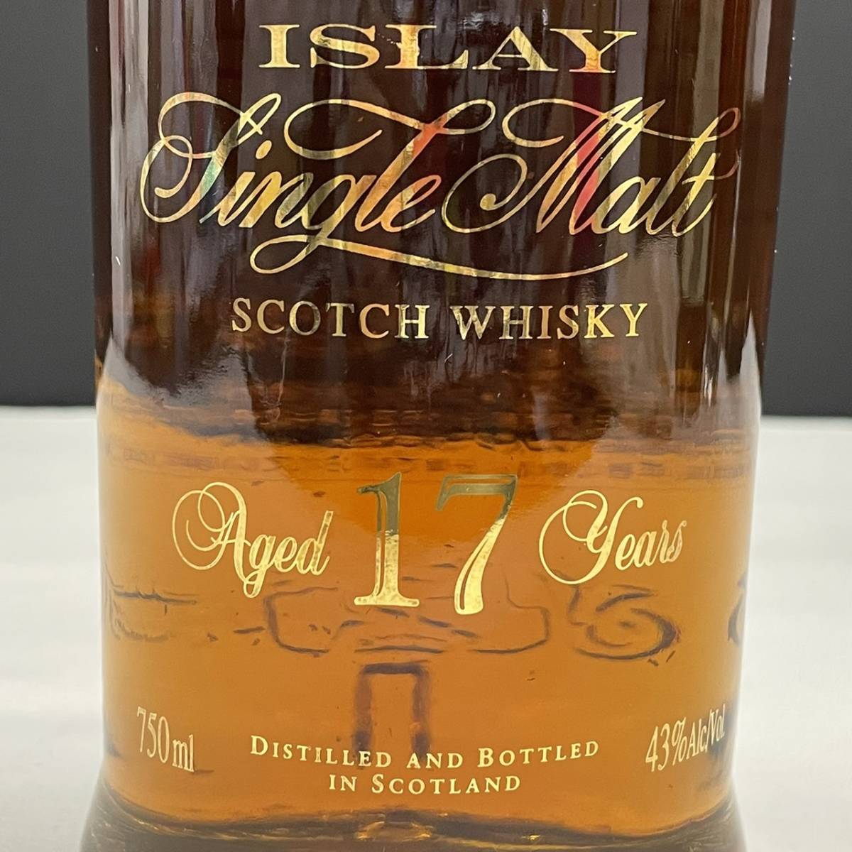 B081-74 酒 BOWMORE 17YEARS ボウモア 17年 SCOTCH WHISKY スコッチ