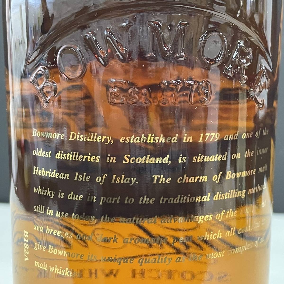 B081-74 酒 BOWMORE 17YEARS ボウモア 17年 SCOTCH WHISKY スコッチ
