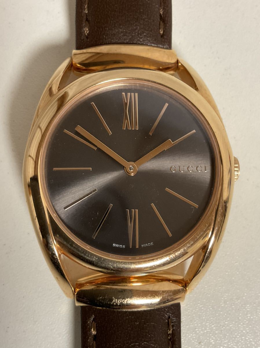 営FU620-60◇ 【電池交換済み・稼働品】GUCCI グッチ ホースビット