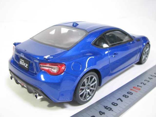 ミニカー 1/18 京商 サムライ samurai スバル SUBARU BRZ ウイング欠損 
