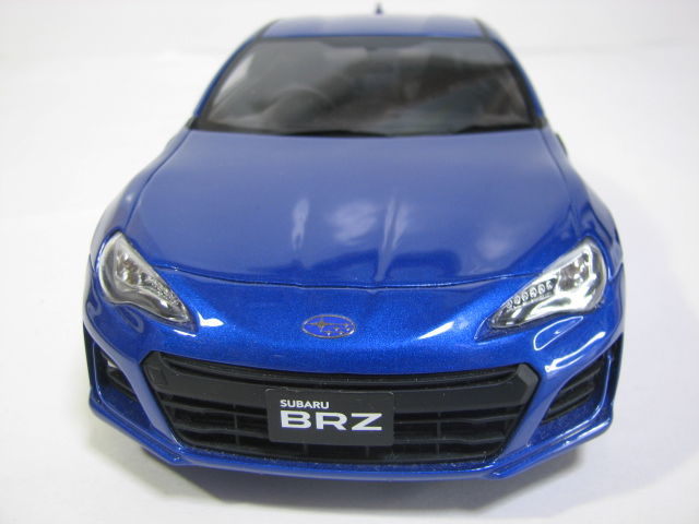 ミニカー 1/18 京商 サムライ samurai スバル SUBARU BRZ ウイング欠損 