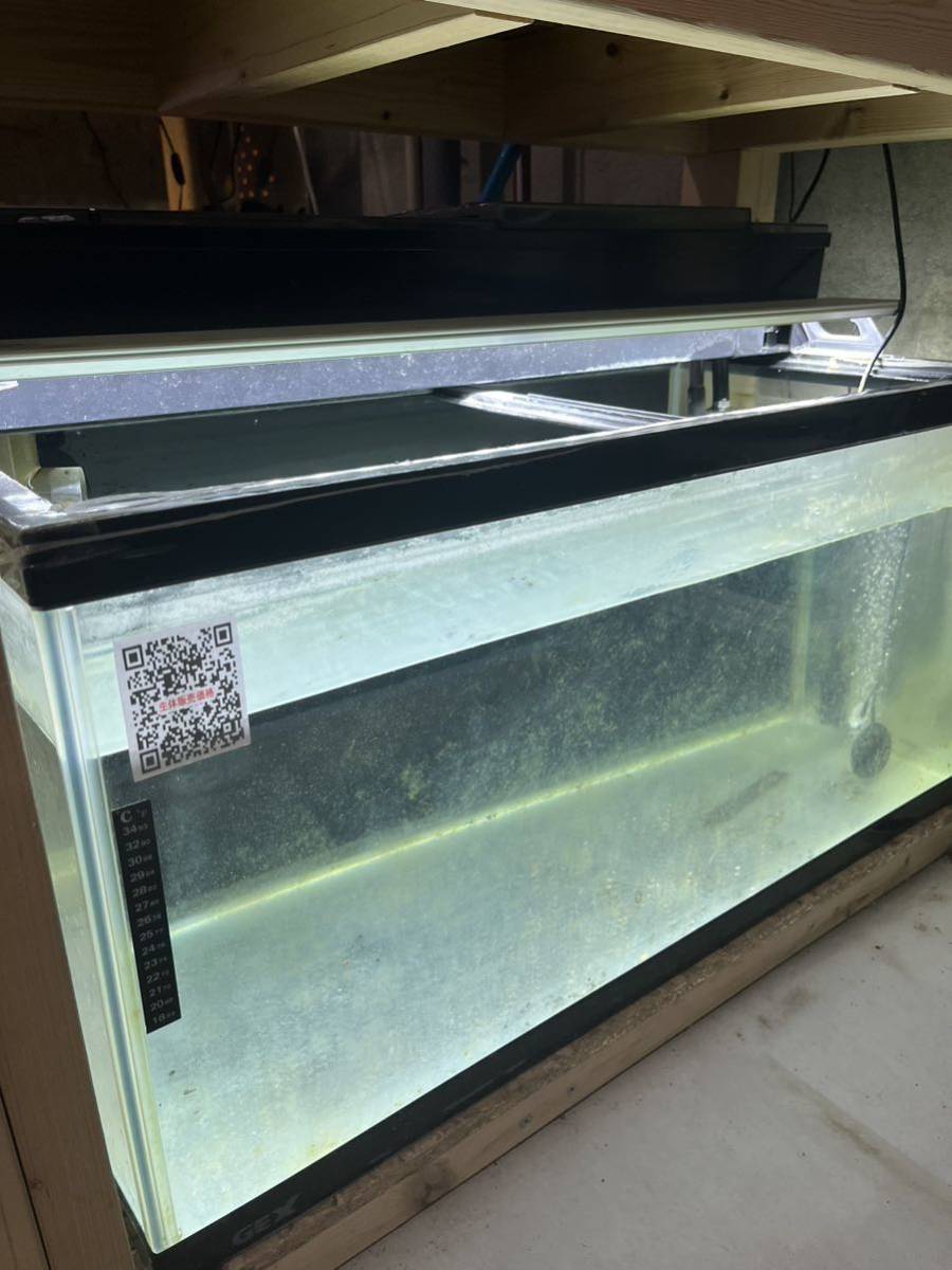 GEX！ガラス水槽！90センチ大型水槽！3点セット！マリーナ900/引き取り  