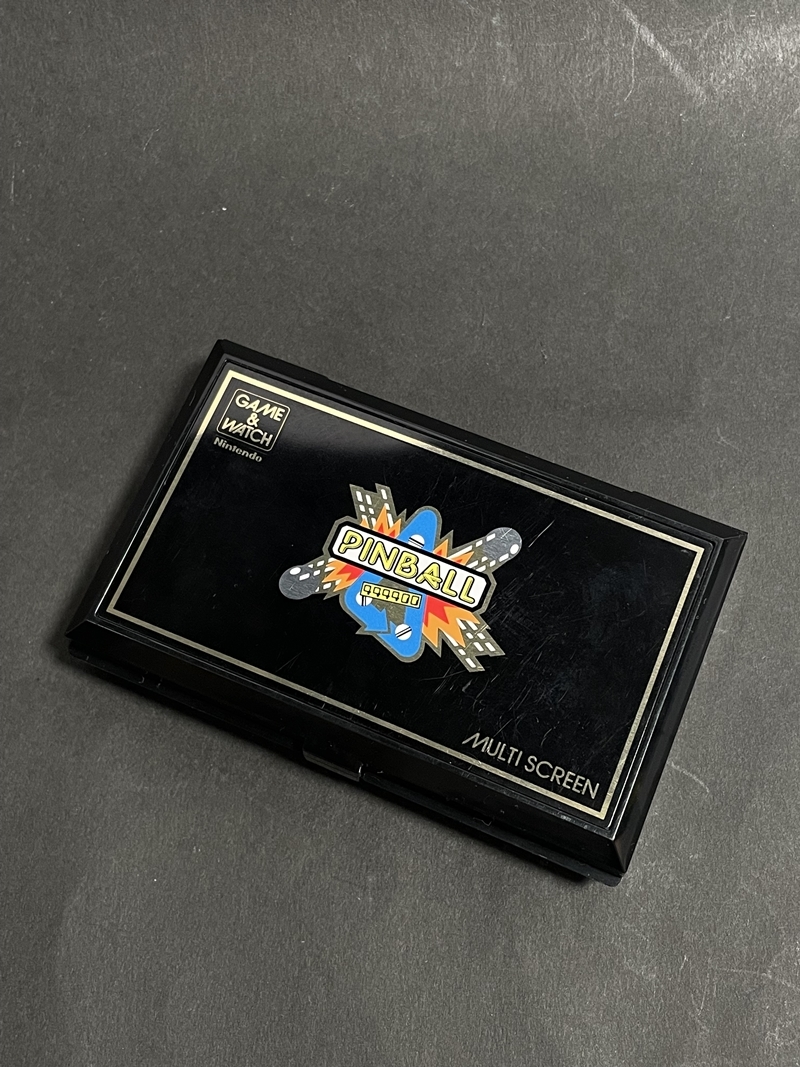 任天堂 ゲームウォッチ PINBALL ピンボール マルチスクリーン 1983年