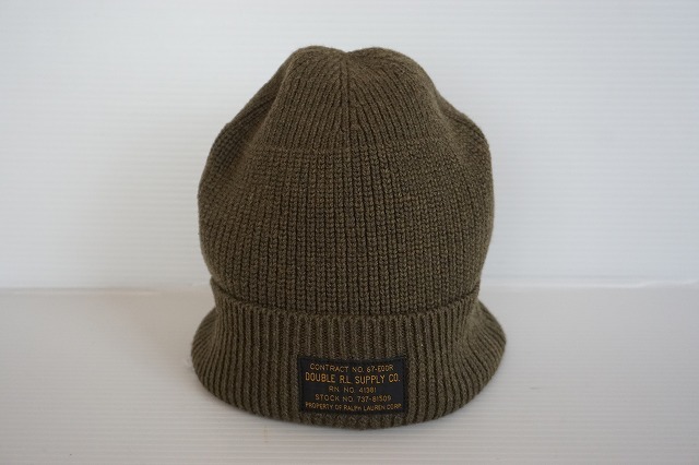 クリックポスト可【即決】RRL ダブルアールエル ニットキャップ ニット