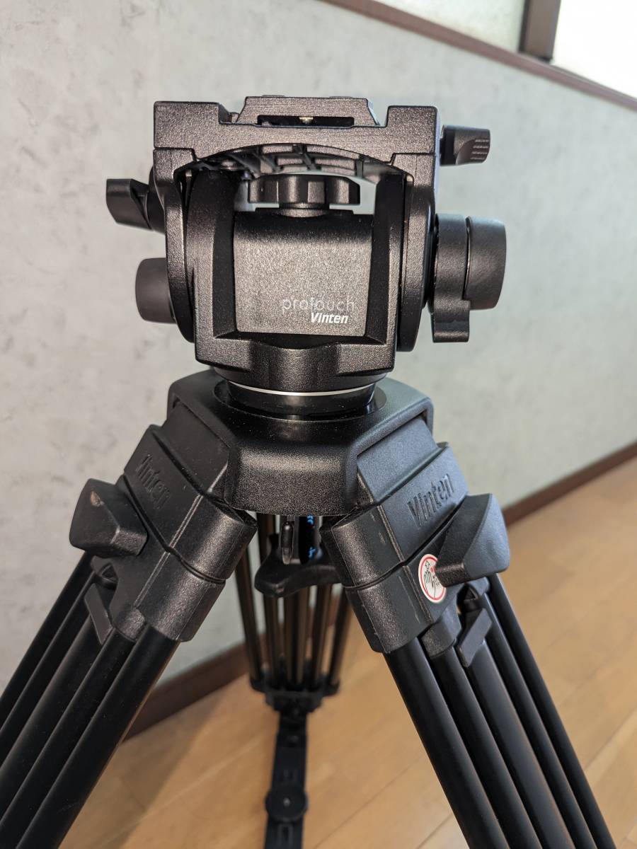 VINTEN ビンテン Protouch pro6 聞き入る HDV 3段三脚