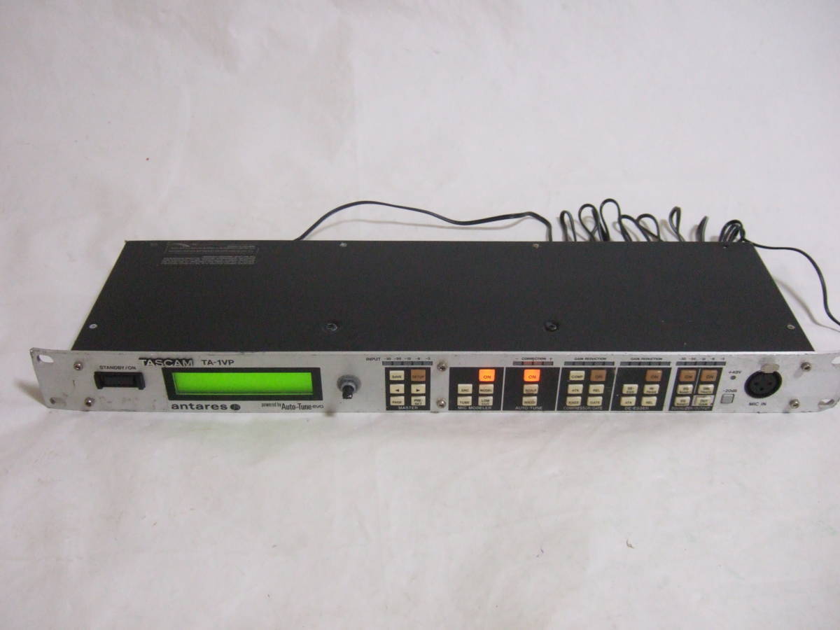 TASCAM TA-1VP Antares Auto-Tune Evo搭載 ボーカルプロセッサー