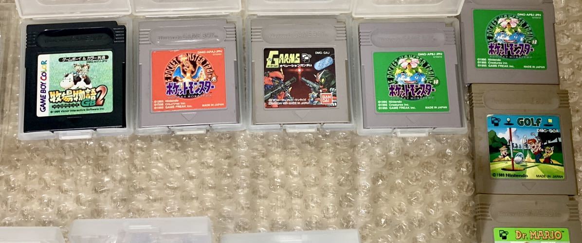 Nintendo GAME BOY ゲームボーイ ソフト まとめて 31個 セット 