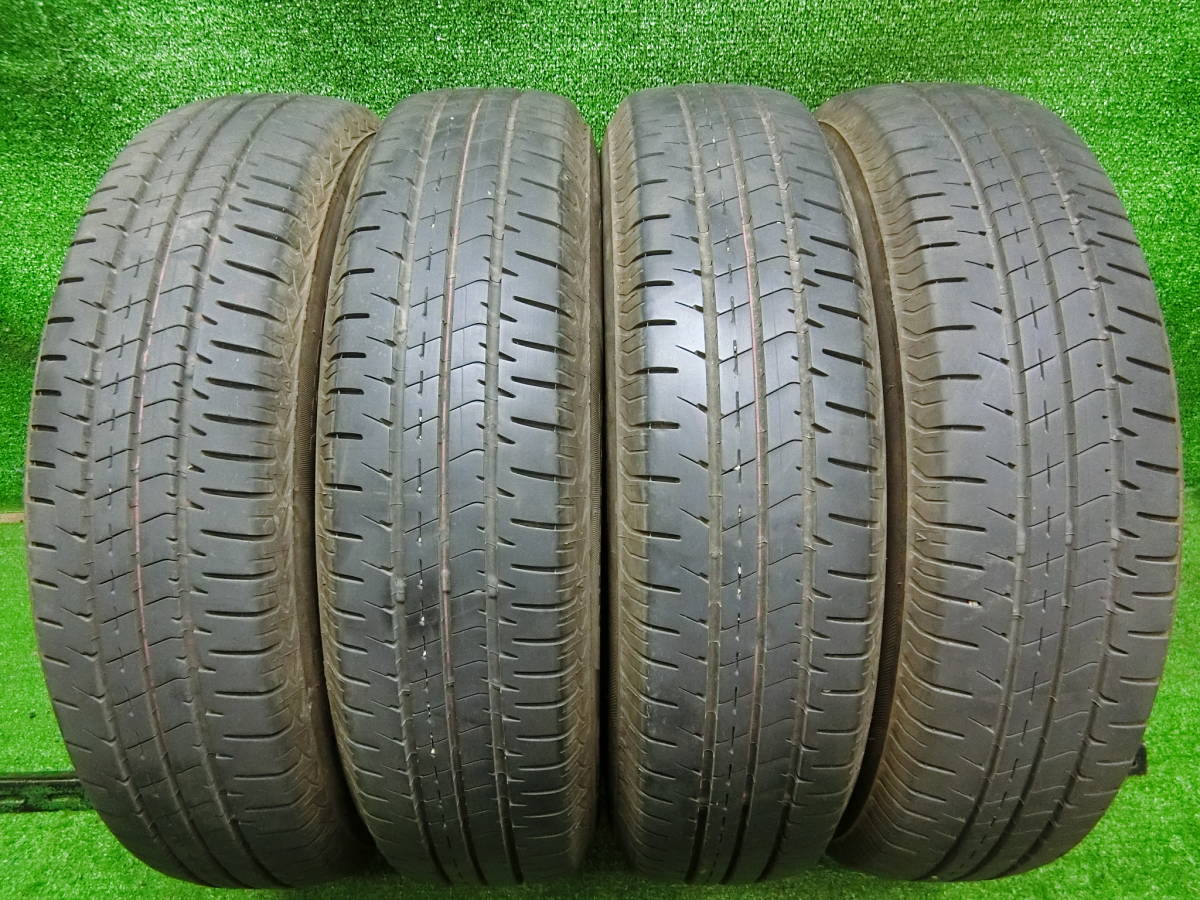 得価，高品質 【送料無料】★ 2022年製　バリ　9分山 ★ BS ECOPIA NH200C ★ 155/80R13 ★4本set★M383